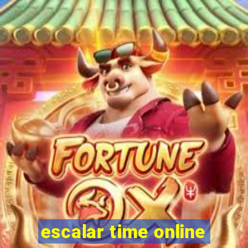 escalar time online